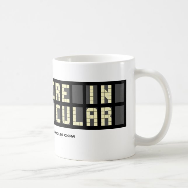 "En ninguna parte particularmente" taza de café (Derecha)