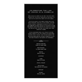 En nuestros corazones programa funerario blanco mo