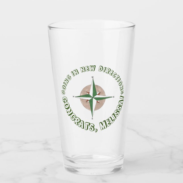 En nuevas direcciones, la brújula de senderismo (Anverso)