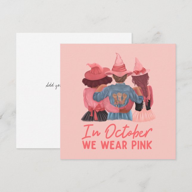 En Octubre Usamos Conciencia Sobre El Cáncer De Ma (Anverso / Reverso)