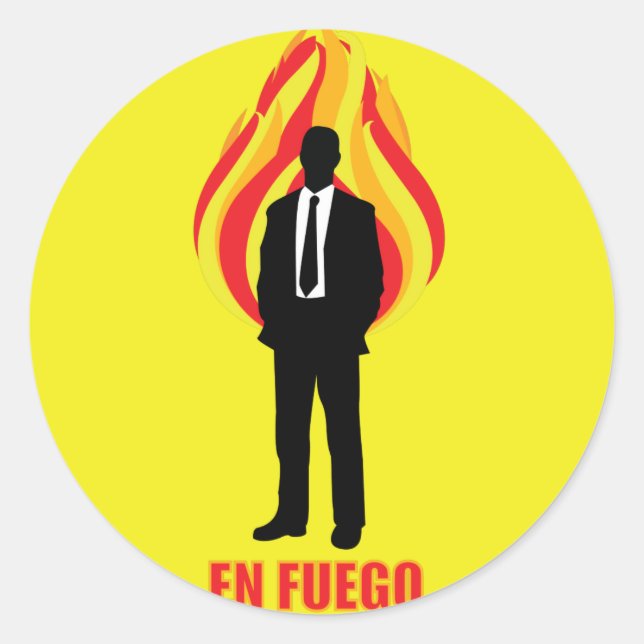 En Pegatinas de Fuego (Anverso)