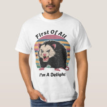 En primer lugar, soy una camiseta delgada