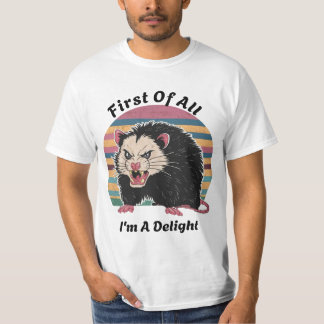En primer lugar, soy una camiseta delgada