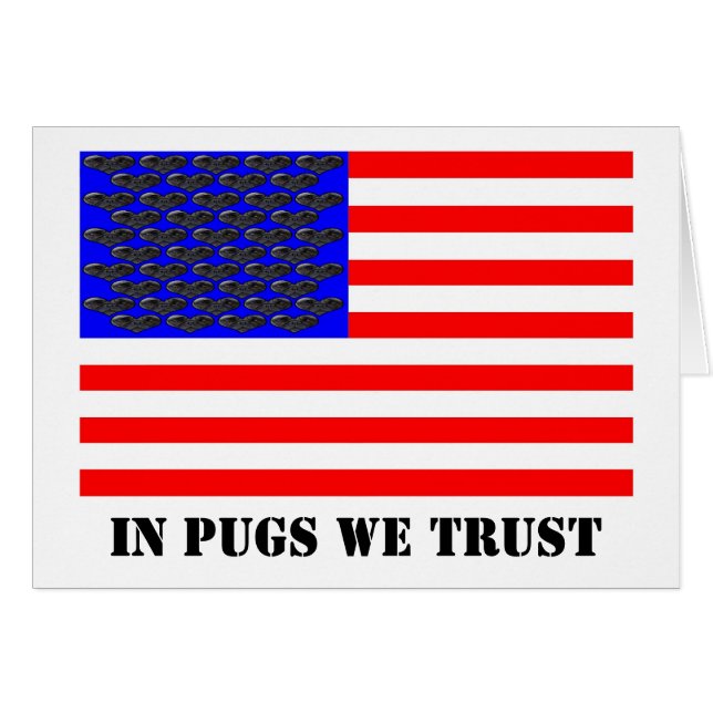 En Pugs confiamos (Anverso (Horizontal))