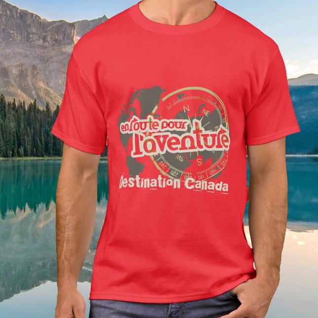 en route pour l'aventure viajero camiseta roja (Subido por el creador)