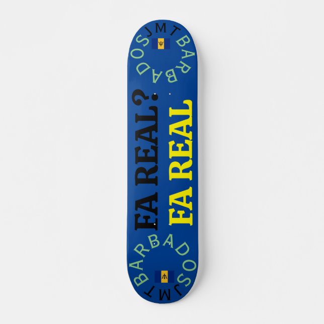 ¿EN SERIO? Tabla de skateboard de 7 3/4" (Anverso )