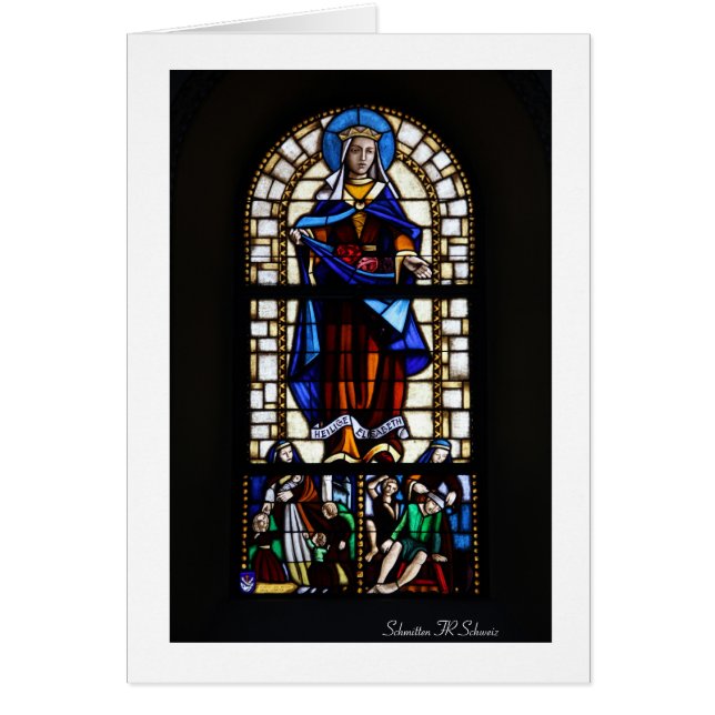 En Stiller Trauer Karte (Frente)