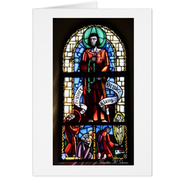 En Stiller Trauer Karte (Frente)