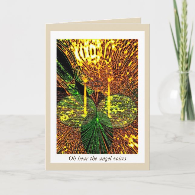 "En su Santa Presencia" Tarjeta 5x7 con Sobre (Anverso)