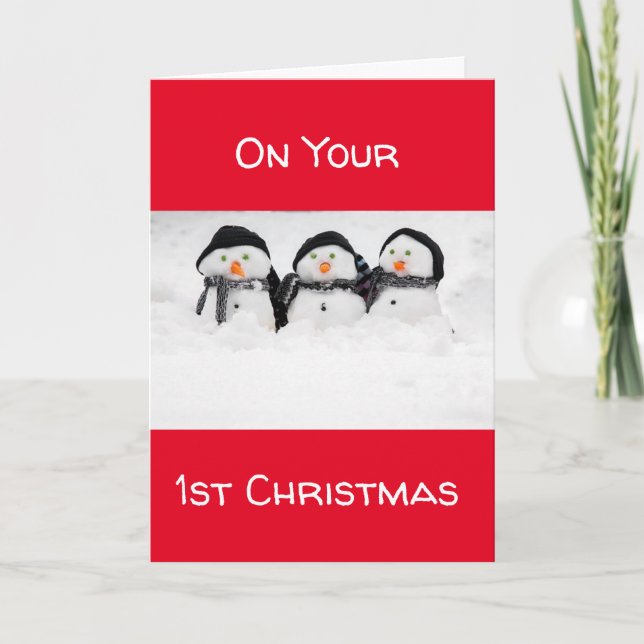 EN TU **1er NAVIDAD** FELIZ NAVIDAD Fiesta  (Anverso)