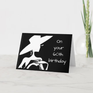 EN TU CUMPLEAÑOS **60** TE PARECE FABULOSA Tarjeta