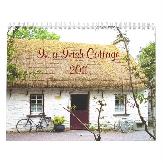 En un calendario irlandés de la cabaña 2011 (Tapa)