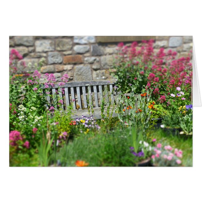 En un jardín inglés (Anverso (Horizontal))