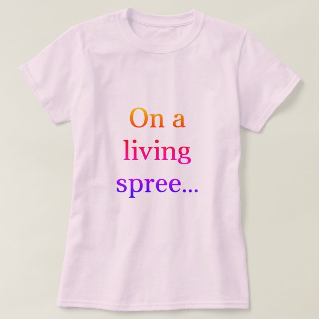 En Una Camiseta De La Vida (Diseño del anverso)