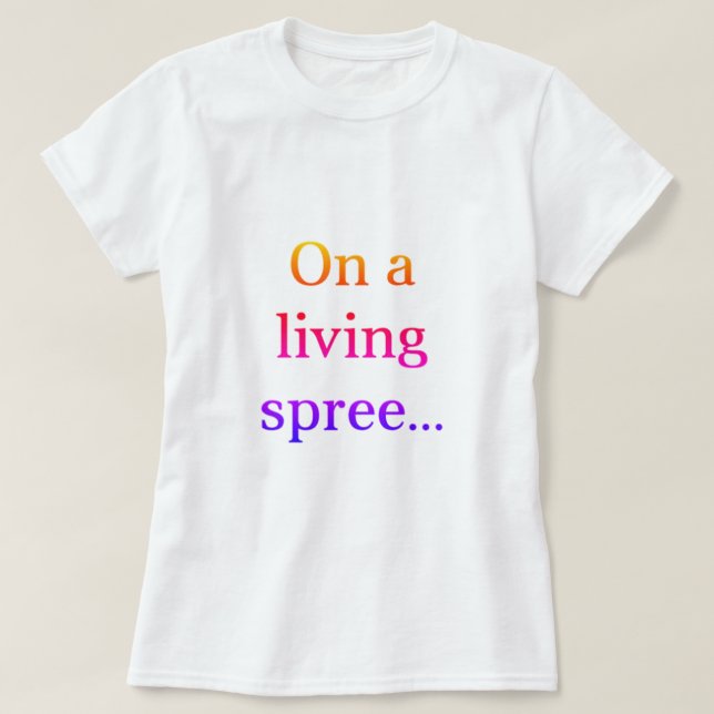 En Una Camiseta De La Vida (Diseño del anverso)