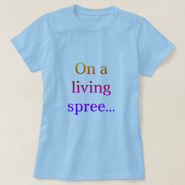 En Una Camiseta De La Vida (Diseño del anverso)