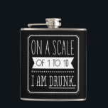En una escala de 1 a 10... Petaca<br><div class="desc">Gracioso diseño Flask.</div>
