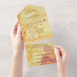 En Uno Boda Todo N Una Invitación Asiática Influencia Amo