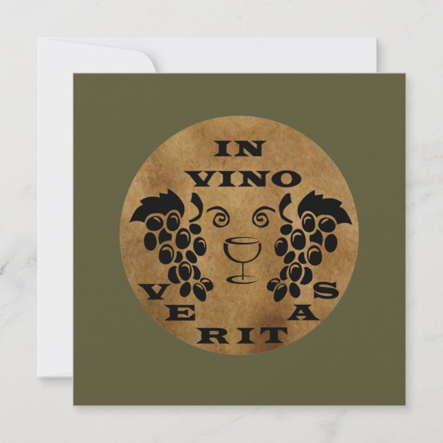 En vino veritas (Anverso)