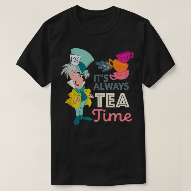 En Wonderland es siempre Tea Time Tank Top (Diseño del anverso)