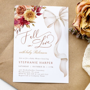 Enamorada de la invitación a Baby Shower