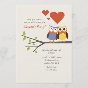 Enamorada invitación de San Valentín