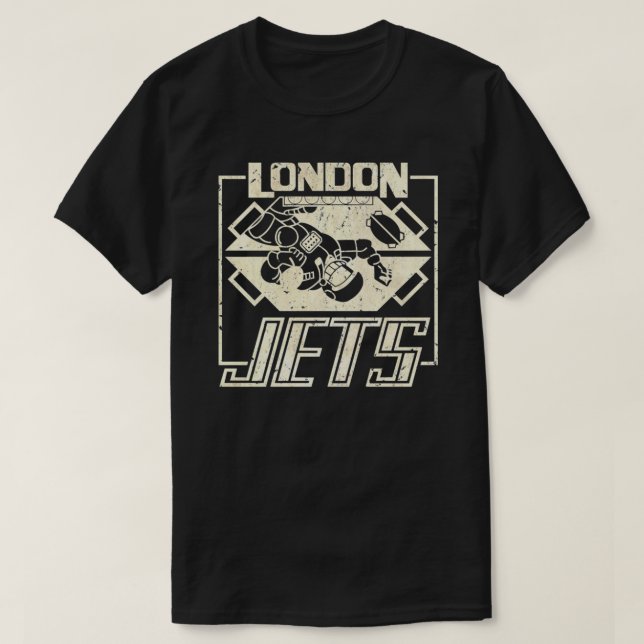 Enano Rojo - Camiseta Clásica de London Jets (Diseño del anverso)
