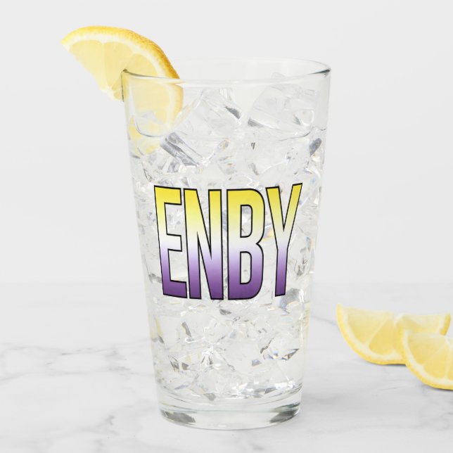 ENBY - No binario (Anverso (hielo))