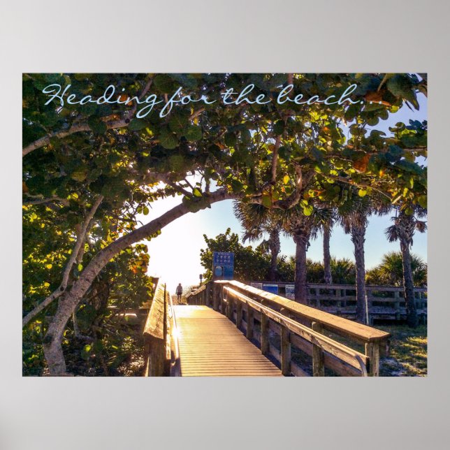 Encabezado para la impresión de playa (Frente)