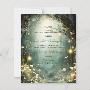 Encantado Forest Garden Path Green Boda Menu