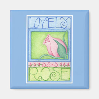 Encantador como imán Rosa