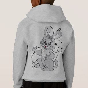 Encantador de pullover Hooded Sweatshirt