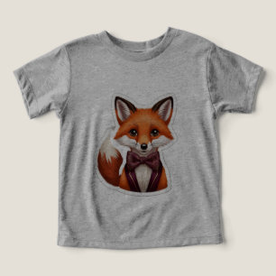 Encantador Pegatina de Fox sincera - Elegancia de 