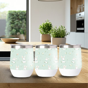 Encantador Tumbler de Vino del Patrón de Pascua