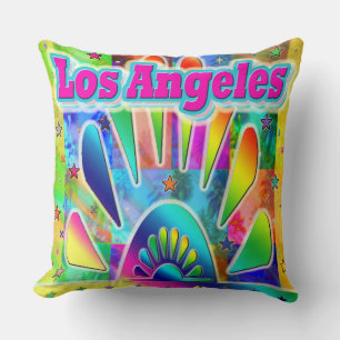 Encantadora almohada de Sun y Palmas de Los Ángel