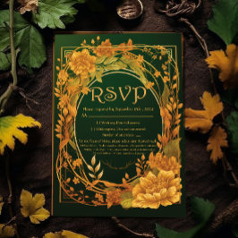 Encantadora Boda con RSVP en Druid Hill con Tema d