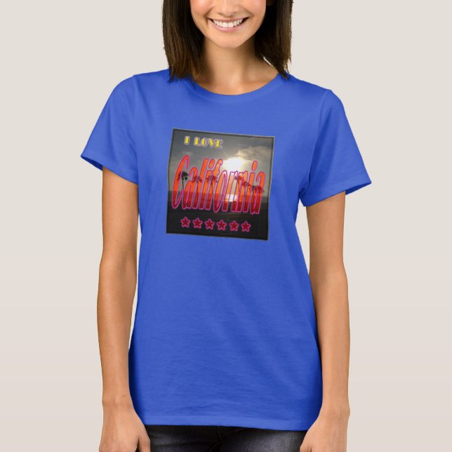 "Encantadora camiseta de California 3" (Anverso)