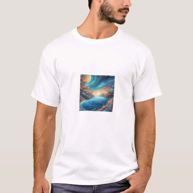 encantadora camiseta de cosmos (Anverso)