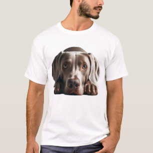 encantadora camiseta de perro