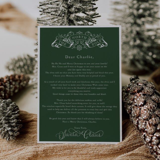 Encantadora carta del Día de los Navidades de Papá (Subido por el creador)