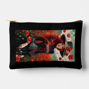 "Encantadora diosa de amapola - elegante bolsa cos