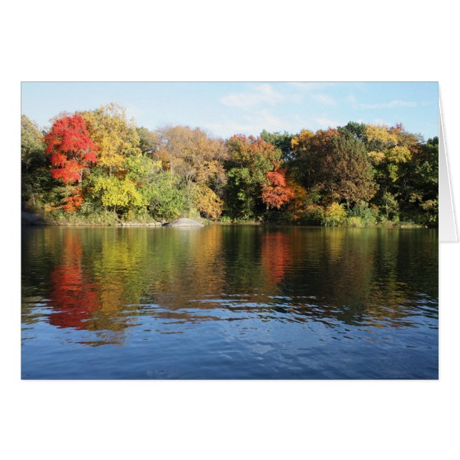 Encantadora escena del otoño (Anverso (Horizontal))