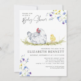 Encantadora granja rústica | Bebé de pollo