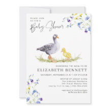 Encantadora granja rústica | Madre Bebé de oca