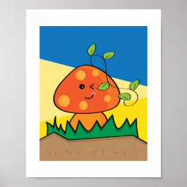 Encantadora Ilustración de Hongo | Arte Botánico