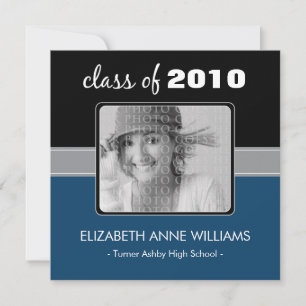 Encantadora Invitación de graduación de Personaliz