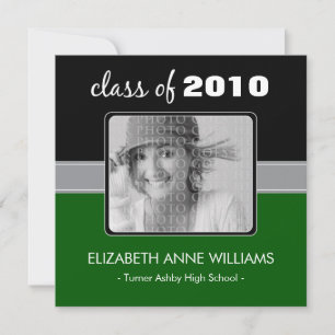Encantadora Invitación de graduación de Personaliz