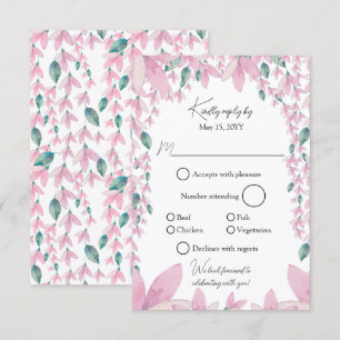 Encantadora Wisteria Rosa RSVP