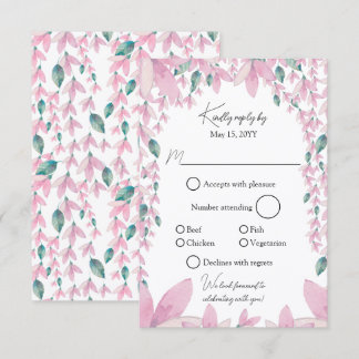 Encantadora Wisteria Rosa RSVP