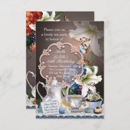 Encantadoras invitaciones a la fiesta de cumpleaño